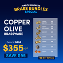 Copper Compression Brass Bundle