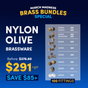 Nylon Compression Brass  Bundle