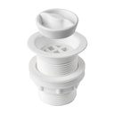 Plug and Waste 40mm Plastic  - White