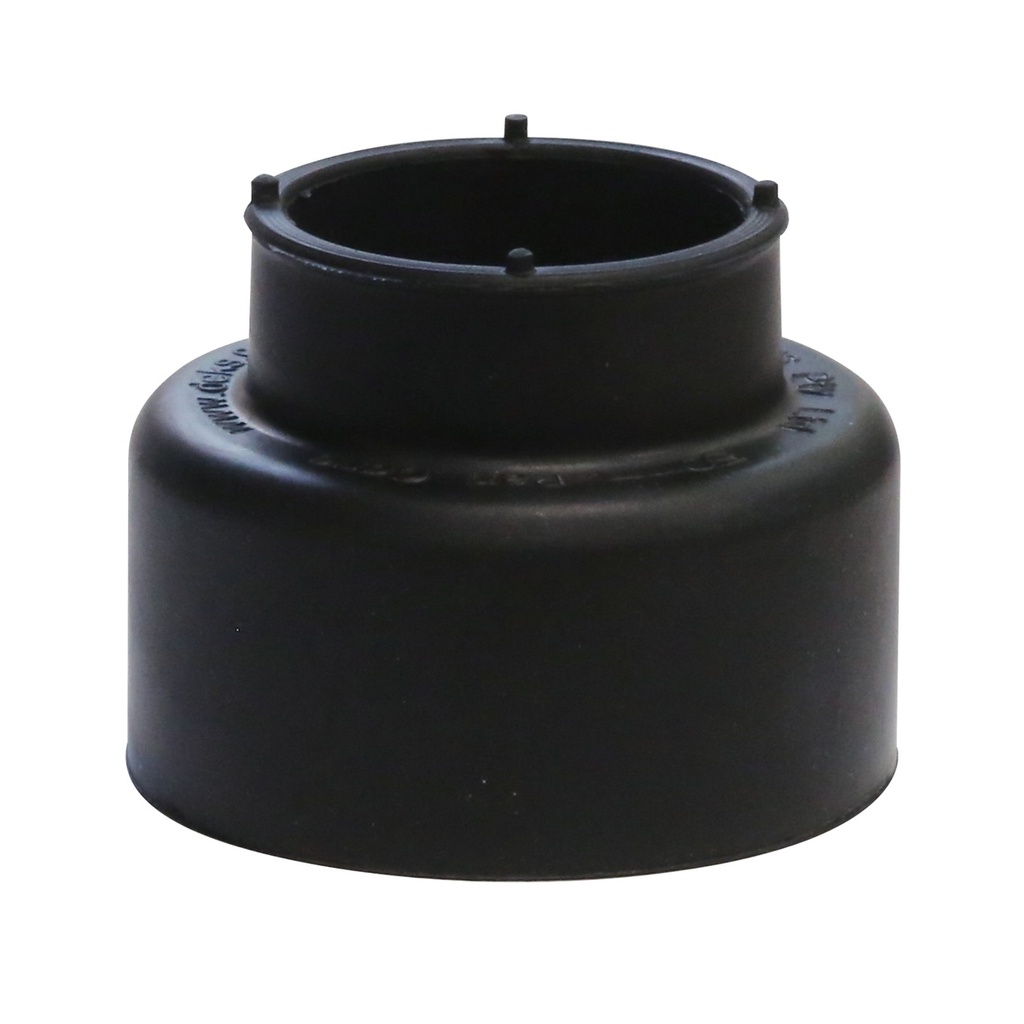 Rubber Pan Cone 50mm Black Plumbing Australia