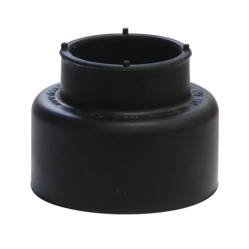 Rubber Pan Cone 50mm Black