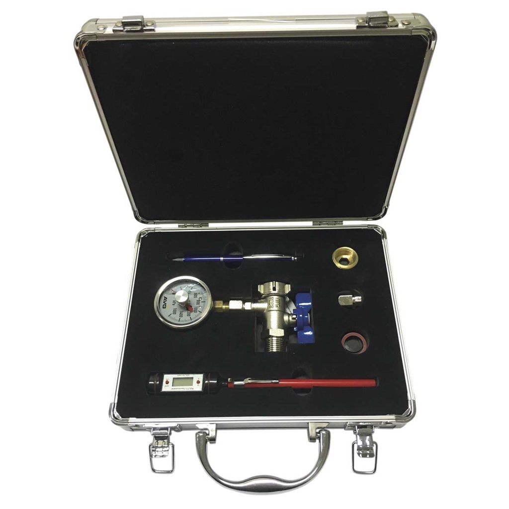 Plumbers Test Kit Pressure & Temperature Plumbing Australia
