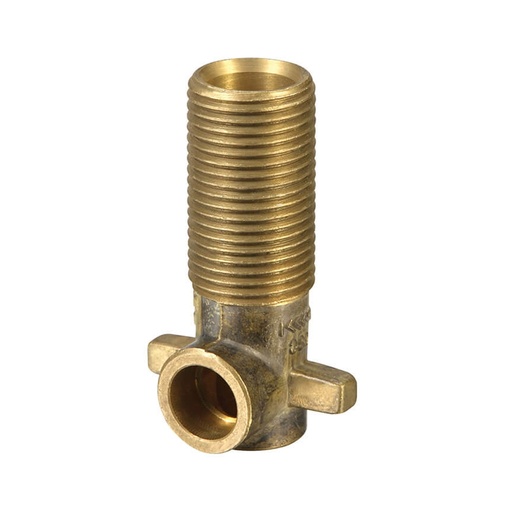 [WCBM15S] Winged Capillary Connector  Brass 15mm MI - Spurred