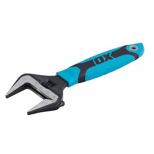 [OXAW6] OX Pro Ultra Wide Jaw Adjustable Wrench - 6"  (150mm)