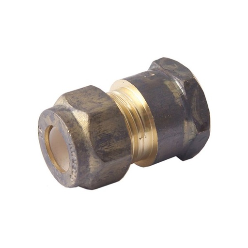 Brass Equal Union Olive Couplings Straight Compression Ferrule Fitting