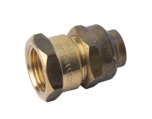 15mm Brass Flare Olive Compression 1/2