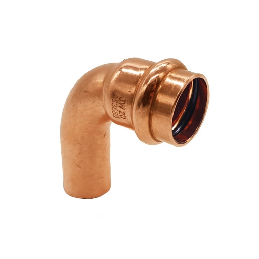 Copper Press Elbow 90 deg SC x SP (Water)