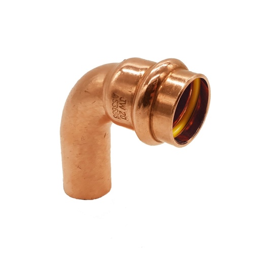 Copper Press Elbow 90 deg SC x SP (Gas)  