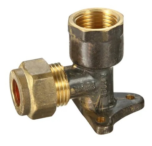 [CCELF.015] 15mm Copper Compression Elbow Lugged FI