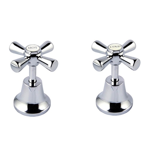 Whitehall Basin Top Assembly (Pair)  Chrome Plated