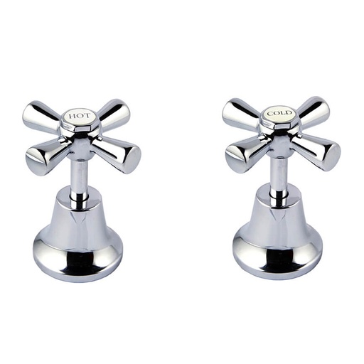 [BTA] Whitehall Basin Top Assembly (Pair)  Chrome Plated