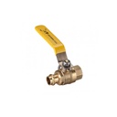 Copper Press Gas Ball Valve CU x FI Lever Handle - Gas Approved
