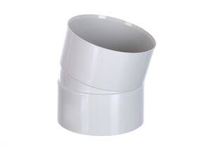 [DB15F.100] 100mm DWV Bend PVC F/F 15 Degree