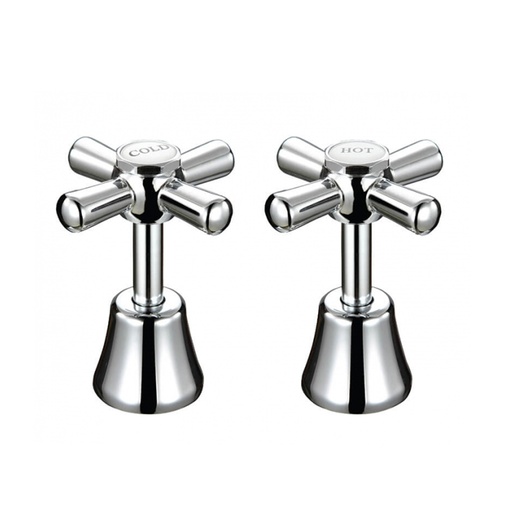 Whitehall Pillar Top Assembly (Pair) Chrome Plated
