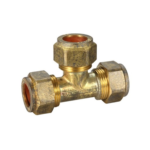 15MM OD Copper Olive - Copper (Brass Compression Fittings, Metric