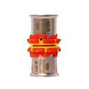 Water & Gas PEX Leak Detection Crimp Straight Coupling