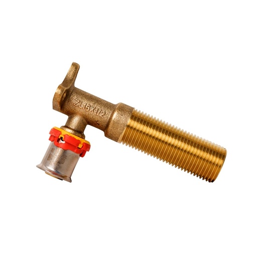 16mm x 15MI Water & Gas PEX Leak Detection Elbow Lugged