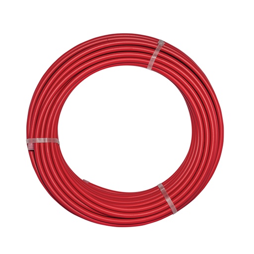 Hot Water Pex-B Crimp Pipe Coil (Red) - 50M