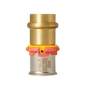 GasPEX Leak Detection Crimp to Copper Press Gas Adaptor