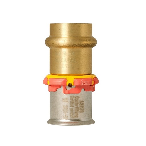 GasPEX Leak Detection Crimp to Copper Press Gas Adaptor