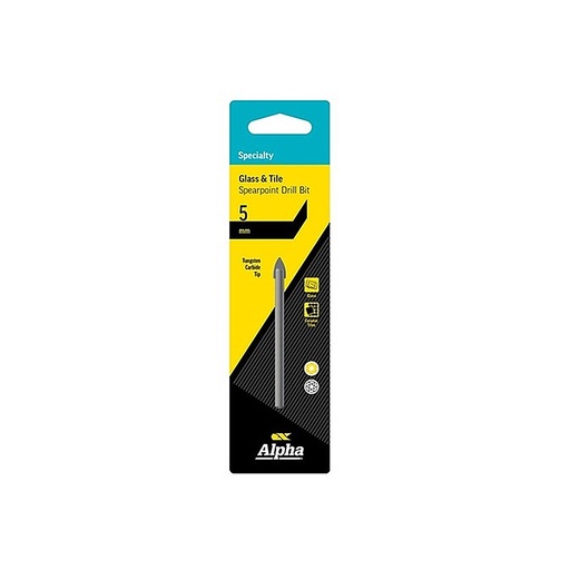 ALPHA Spearpoint Tile & Glass Drill Bit Premium TCT