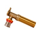 25mm x 20MI Water & Gas PEX Leak Detection Elbow Lugged