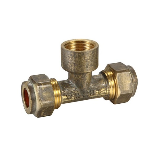 15mm Brass Flare Olive Compression 1/2