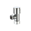 Mini Cistern Stop 15mm 1/4 Turn FI Swivel Nut - Chrome Plated