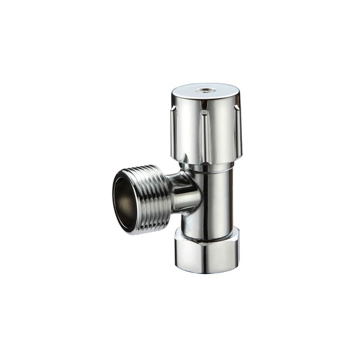 [WMS20SV] Washing Machine Stop 1/4 Turn 15mm FI x 20mm MI with Swivel Nut - Chrome Plated